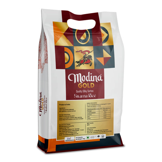 Modina Gold Quality Silky Sortex Swarna Rice (10 Kg)