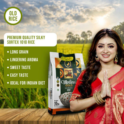 Modina Gold Quality Silky Sortex 1010 Rice (10 Kg)
