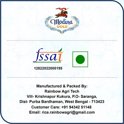 Modina Gold Premium Quality Silky Sortex Banskathi Rice (26 Kg)