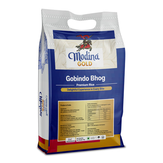 Modina Gold Premium Quality Gobindobhog Rice (5 Kg)